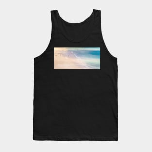 St Ives, harbour beach, original artwork Tank Top